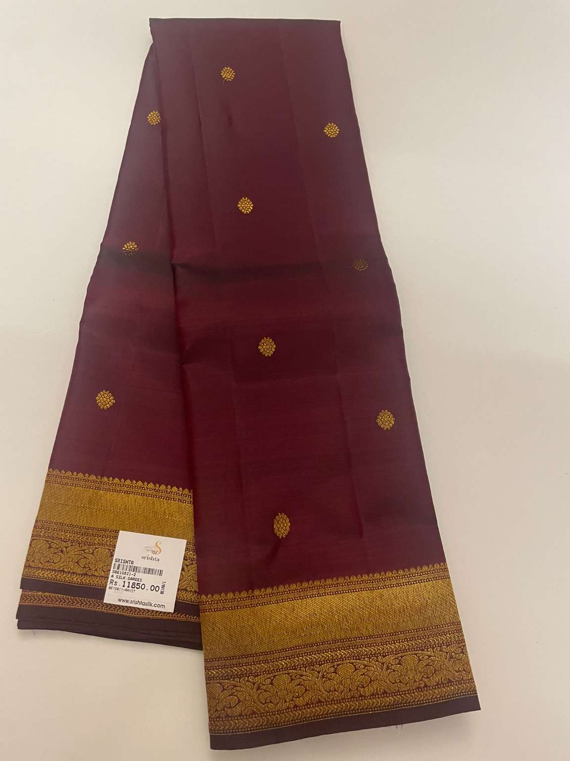 Kanchivaram Silk SBE108I1-2 By SRISHTA